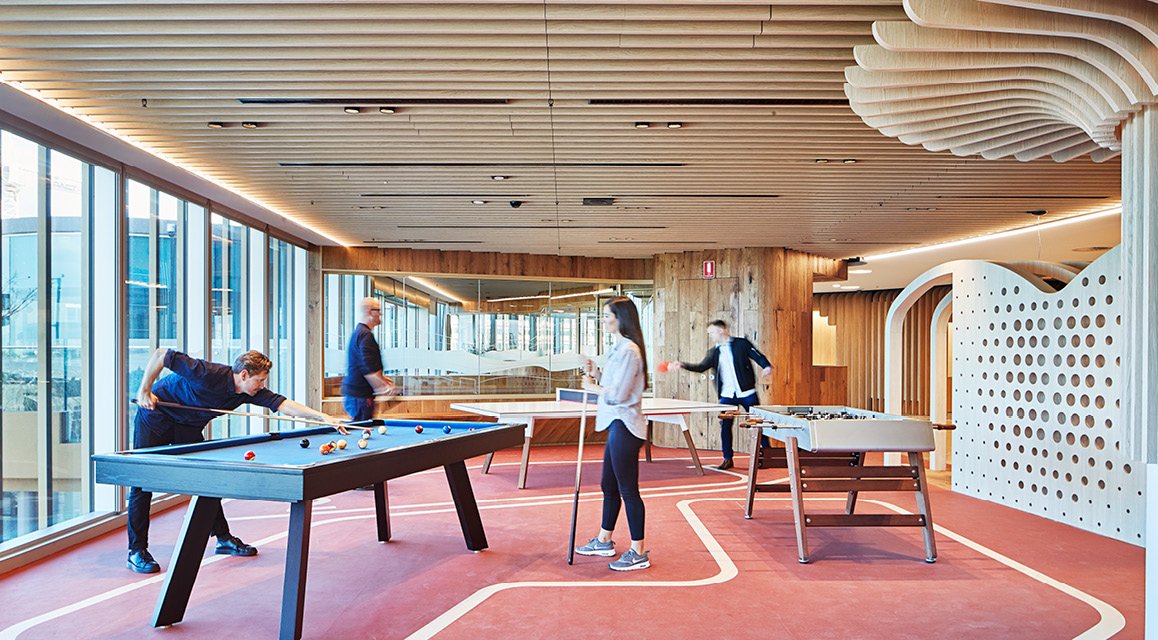 Unispace's Woodside, Perth Woodside interior, Perth