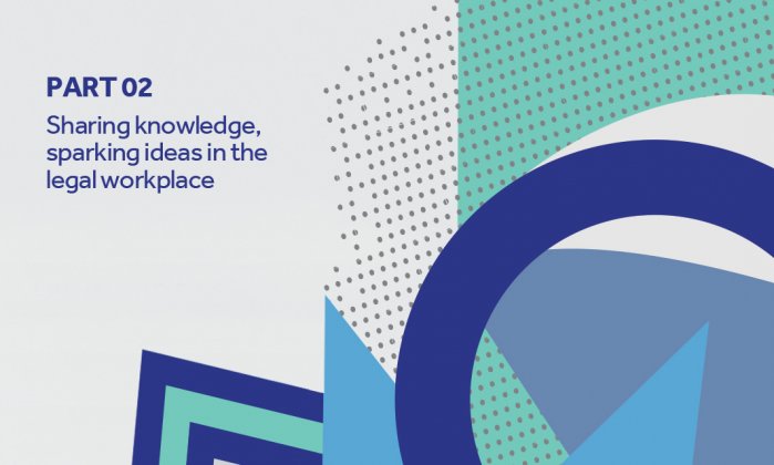 Sharing knowledge, sparking ideas in the legal workplace - part 2 Unispace legal series, collaboration, sharing knowledge, sparking ideas in the workplace