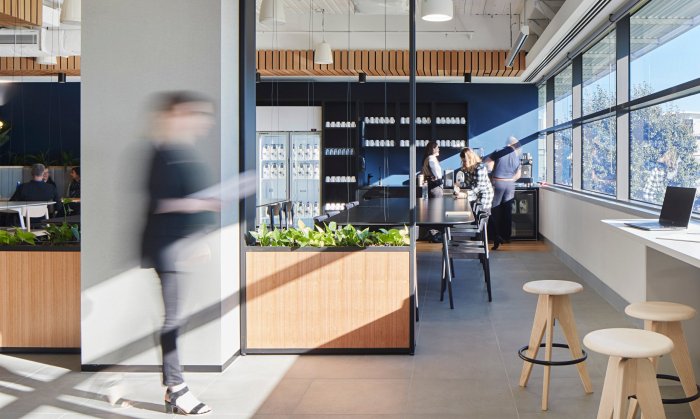 Fonterra's new workplace in Melbourne, created by Unispace