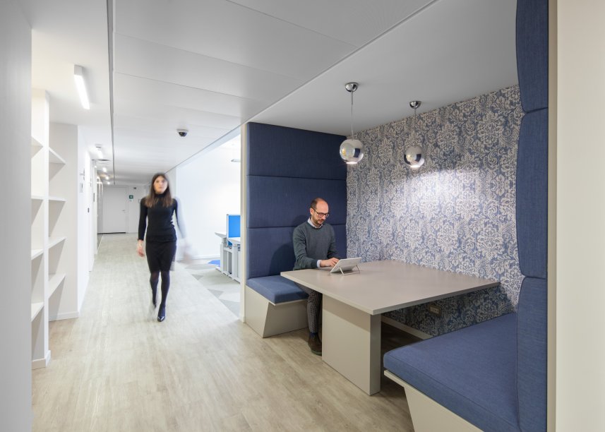 Workspace and Office Design Projects in Milan: Akamai