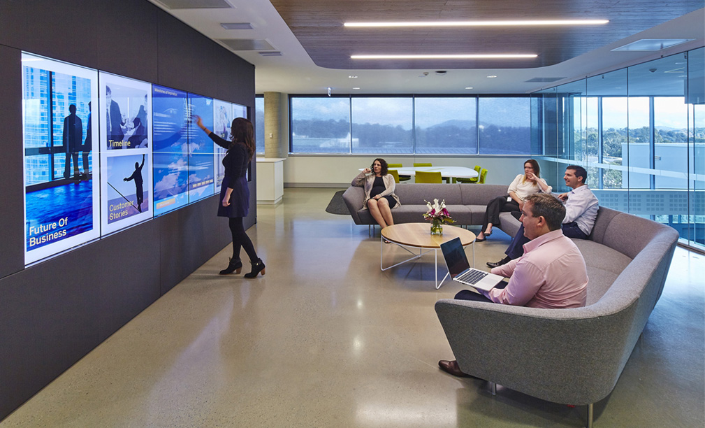 Workspace and Office Design Projects in Canberra SAP Unispace